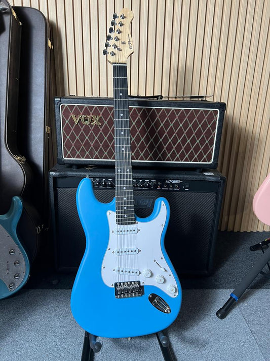 RCStromm Omega Series Stratocaster SSS Electric Guitar with Matte Finish (MH01)