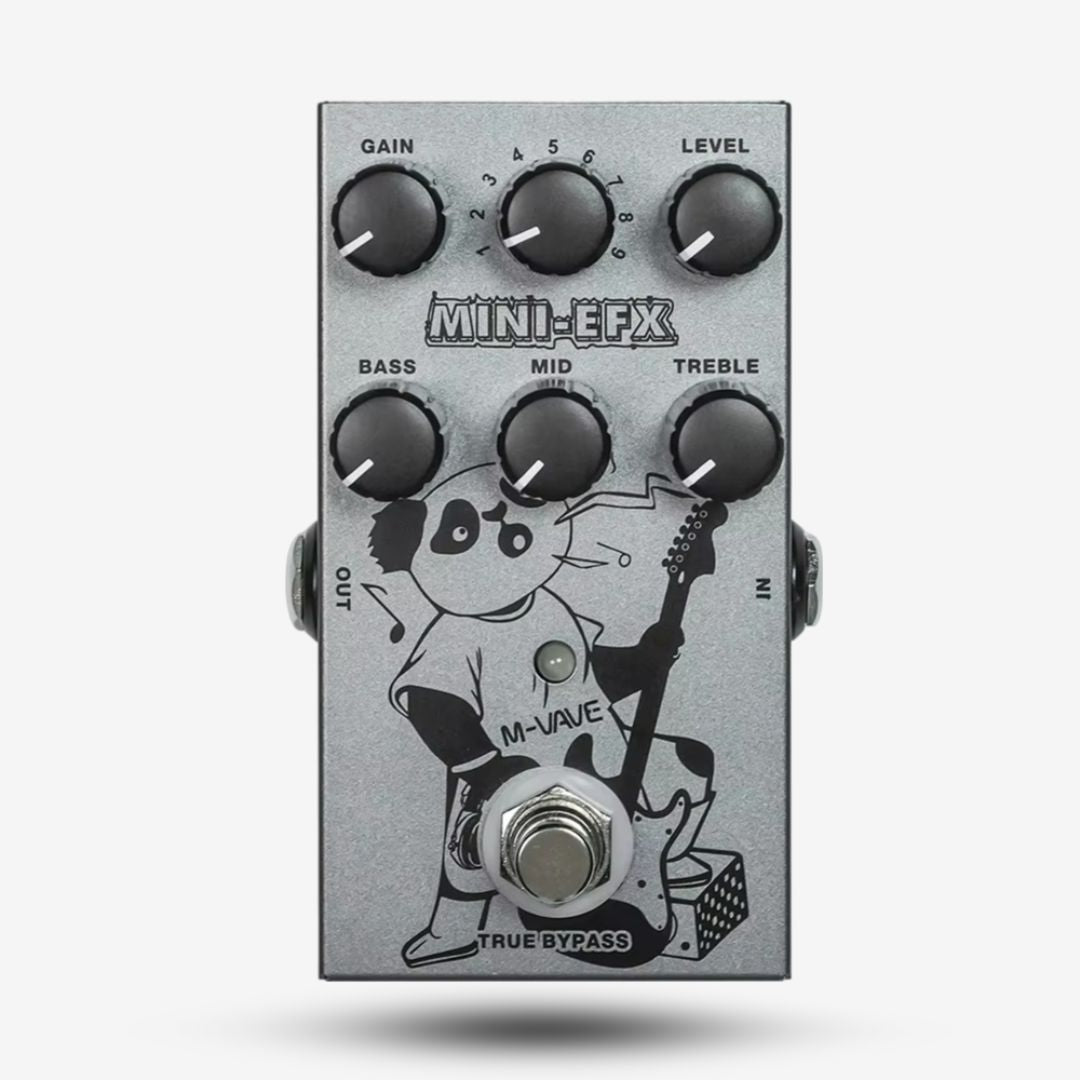 M-vave MINI-EFX Multic-effects Pedal 4 Overdrive Effects 4