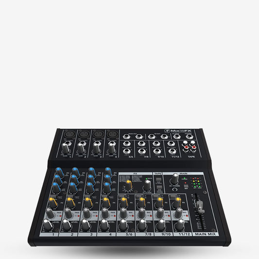 Mackie Mix12FX 12-Channel Compact Mixer with Effects (Mix-12 / MIX12)