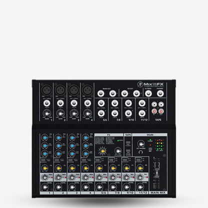 Mackie Mix12FX 12-Channel Compact Mixer with Effects (Mix-12 / MIX12)