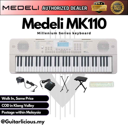 Medeli MK110 Millenium Series keyboard ( MK-110 )
