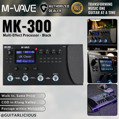 M-VAVE MK-300 Guitar Multi-Effect Processor ( MK 300 MK300 )