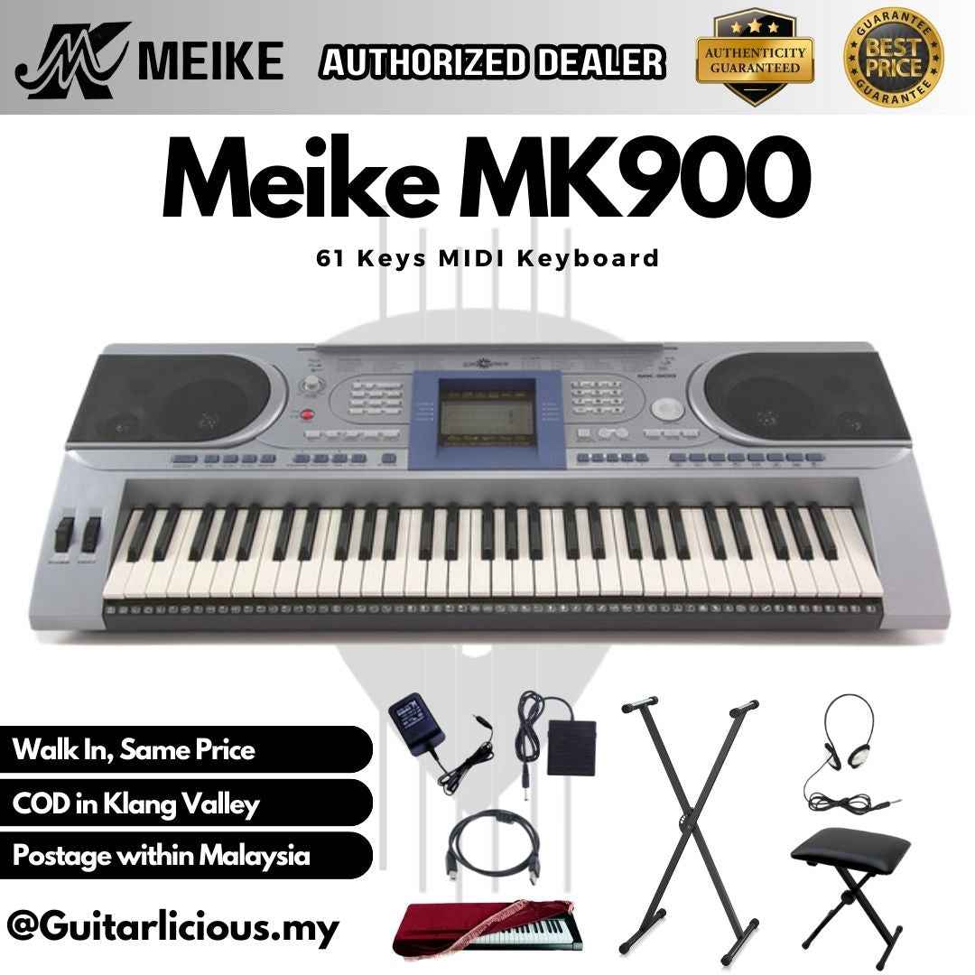 MEIKE Keyboard 61 Keys Professional Keyboard MIDI (MK-900