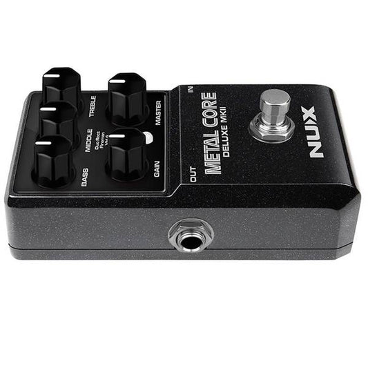 NUX Metal Core Deluxe MKII 3 Distortion High Gain Preamp Effect Pedal with True Bypass
