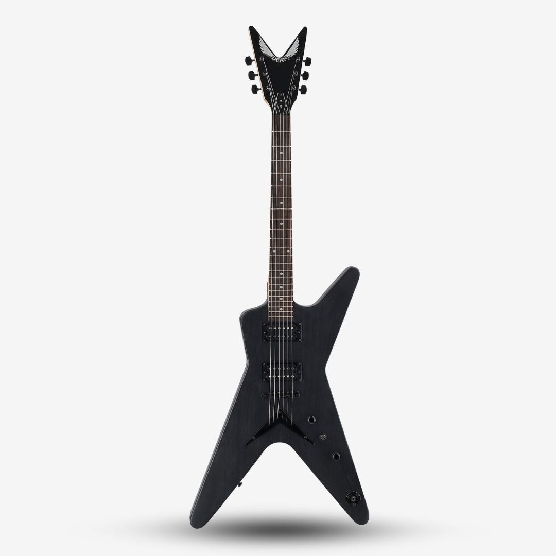 Dean ML XM Humbucker Electric Guitar, Rosewood FB, Trans Black