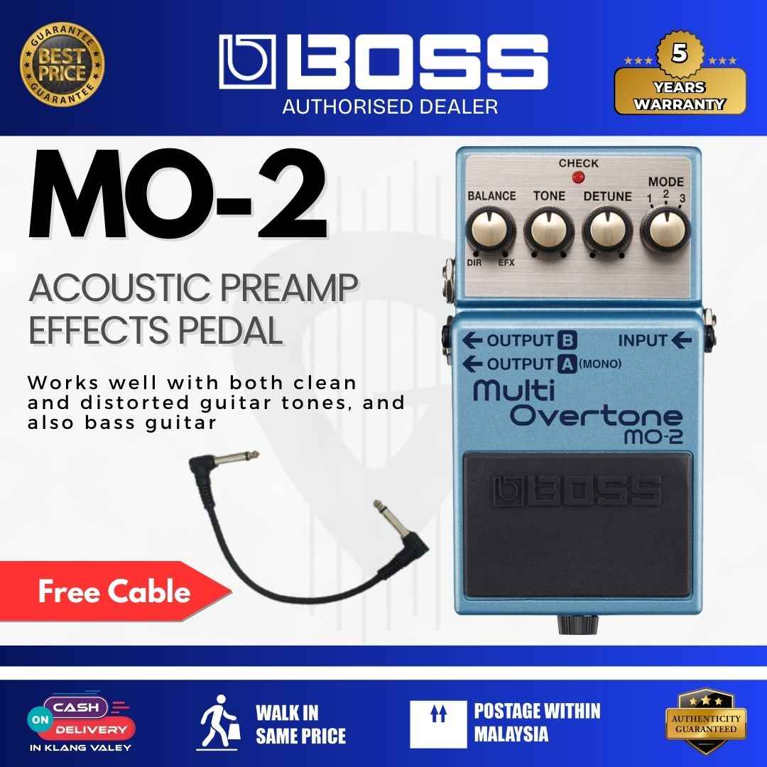 BOSS MO-2 Multi Overtone Guitar Effects Pedal