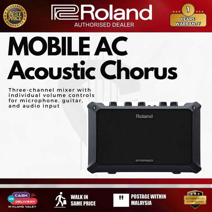 Roland MOBILE AC 5-watt 2x4 Acoustic Combo Amplifier