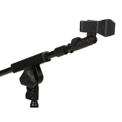 Hercules MS120B Low-Profile H-Base Mic Stand with Boom-MS120B