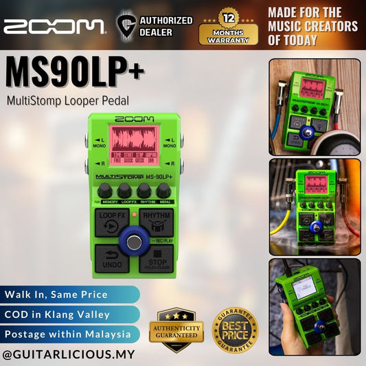 Zoom MS90LP+ MultiStomp Looper Pedal