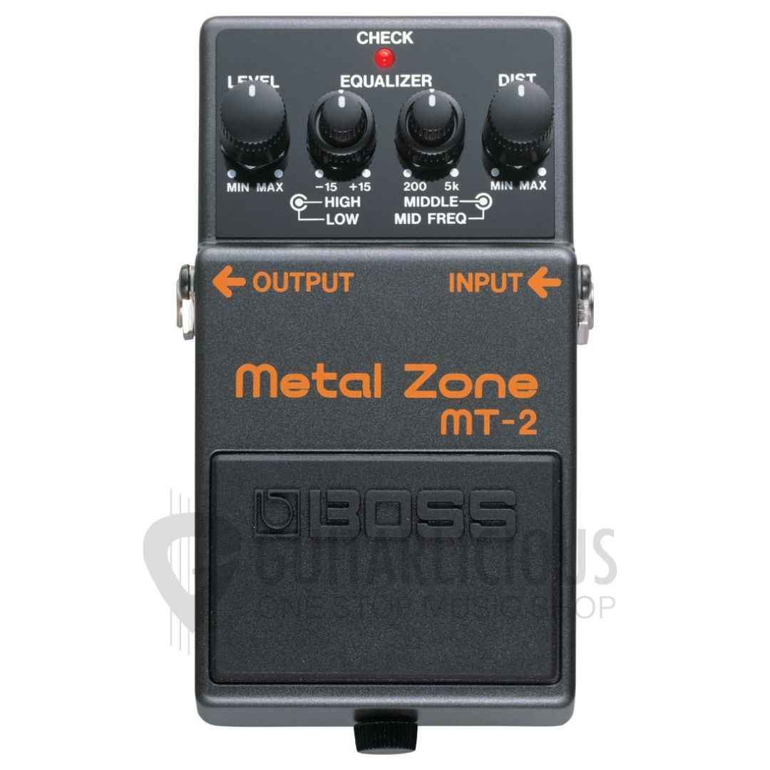 BOSS MT-2W Waza Metal Zone Distortion Pedal