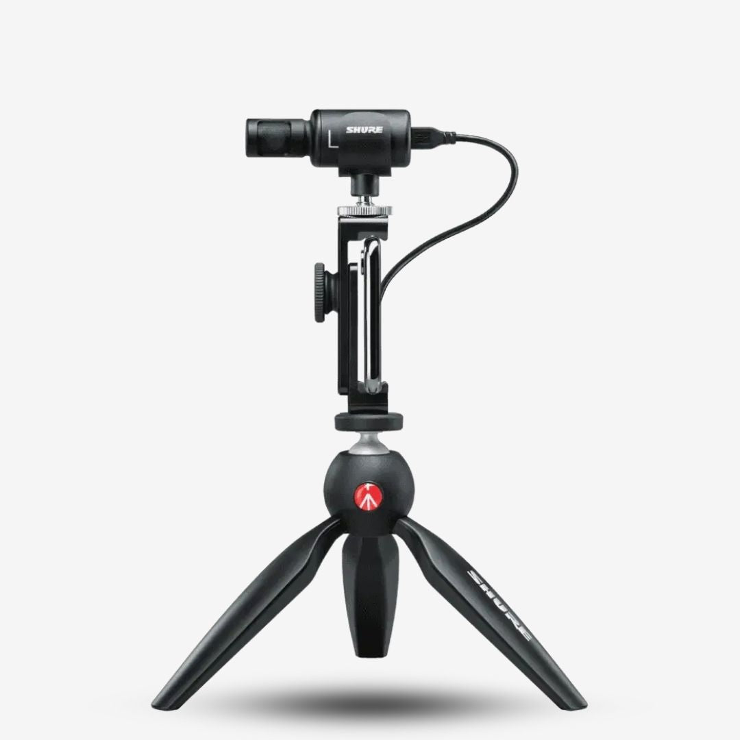 【美品】SHURE MV88+ Video Kit Shure MV88+ Video Kit Digital Stereo Condenser Microphone