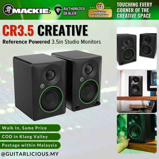 Mackie CR3.5 Creative Reference Powered 3.5in Studio Monitors - Pair