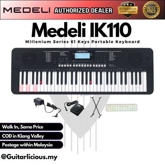 Medeli IK110 Millenium Series 61 Keys Portable Keyboard