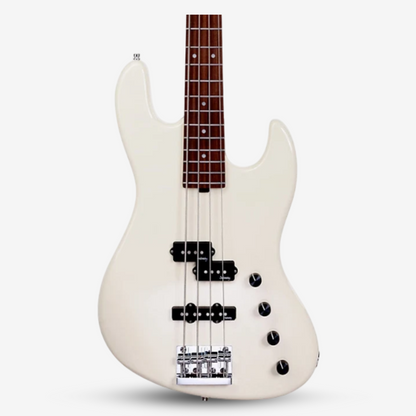 Sadowsky MetroExpress 21-fret Verdine White Artist Line 4-String Bass Guitar, PF FB, Olympic White