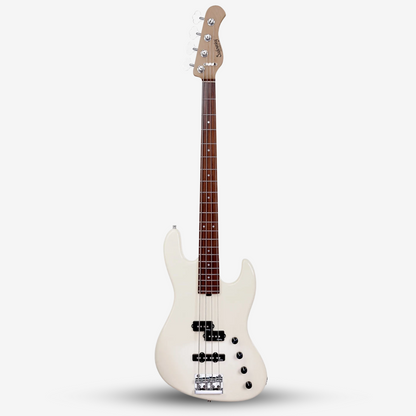 Sadowsky MetroExpress 21-fret Verdine White Artist Line 4-String Bass Guitar, PF FB, Olympic White