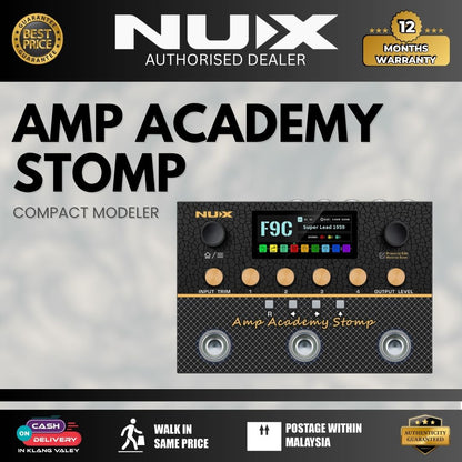 NUX NMA-3AAP Amp Academy Stomp Modeler Pedal ( NMA-3AAP )