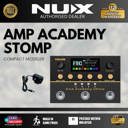 NUX NMA-3AAP Amp Academy Stomp Modeler Pedal ( NMA-3AAP )