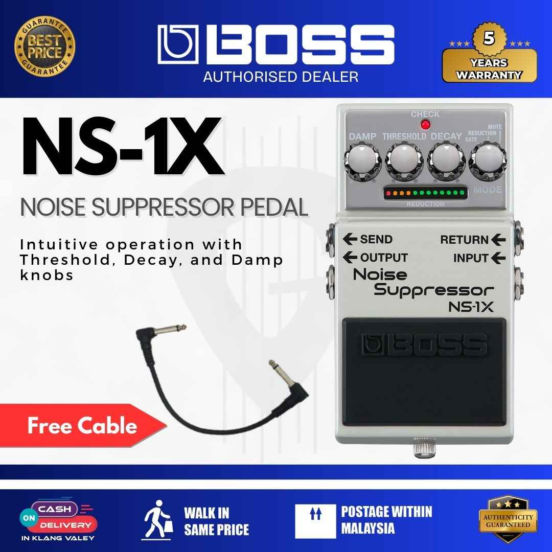 BOSS NS-1X Noise Suppressor Pedal