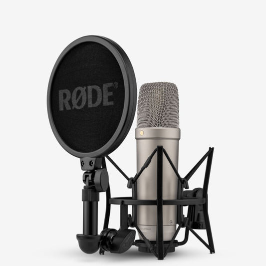 RODE NT1 5th Generation Studio Condenser Microphone - Silver / Nickel ( NT1GEN5 / NT1-5TH / NT1 GEN5 / NT1GEN5-SIL)