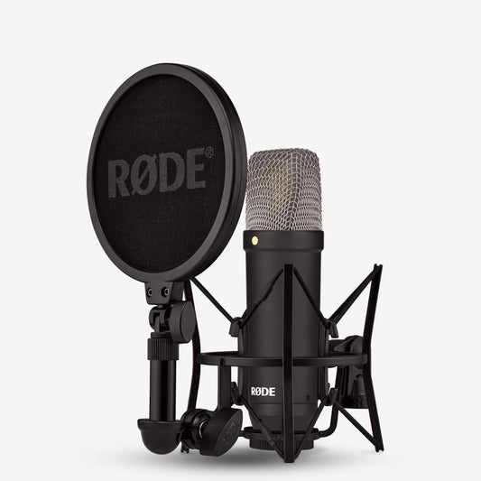 RODE NT1 Signature Series Studio Condenser Microphone with Mic Pop Filter ( NT-1 / NT 1 / NT1-BK / NT1SSBlack )