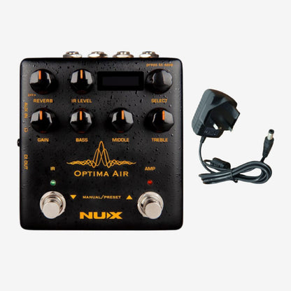 NUX NAI5 Optima Air Acoustic Guitar Preamp/DI with IR Loader ( NAI-5 )