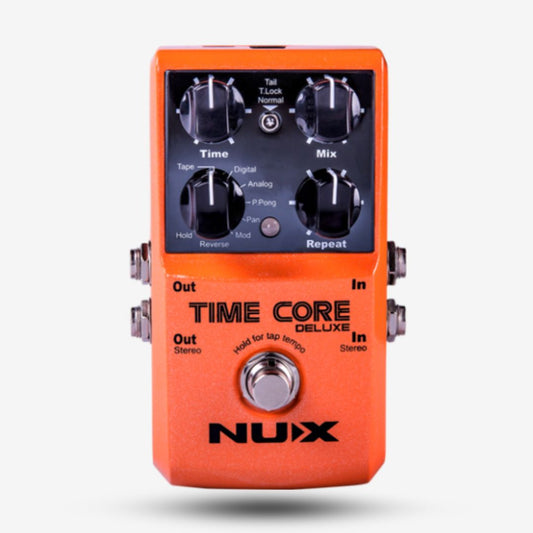 NUX Time Core Deluxe MKII Delay Effects Pedal with 7 Delay Modes ( TIME CORE )