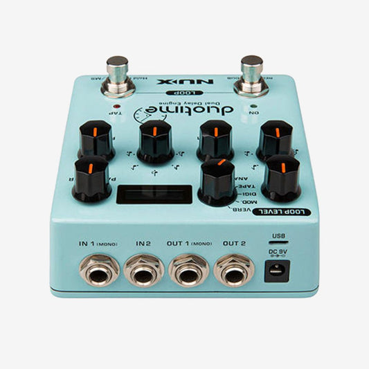 NUX NDD6 Verdugo SRS Duo Time Dual Delay Pedal ( NDD-6 )