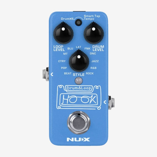 NUX HOOK NDL-3 Drum & Loop Mini Looper Electric Guitar Pedal - ( NDL3 / NDL 3 )