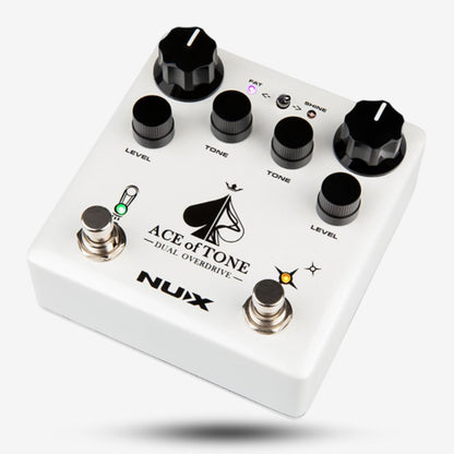 NUX NDO5 Ace of Tone Dual Overdrive Effects Pedal ( NDO-5 )