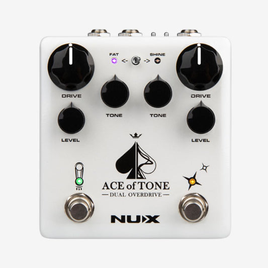 NUX NDO5 Ace of Tone Dual Overdrive Effects Pedal ( NDO-5 )