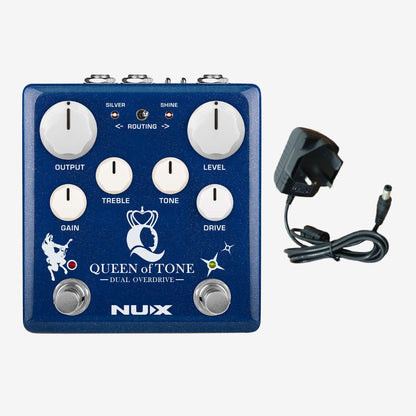 NUX NDO6 Queen of Tone Dual Overdrive Pedal ( NDO-6 )