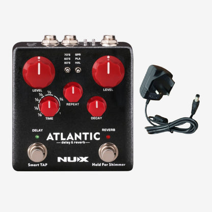 NUX NDR5 Atlantic Delay and Reverb Pedal ( NDR-5 )