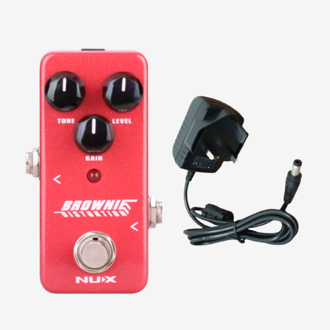 nux distortion pedal NUX NDS2 Brownie Distortion Pedal ( NDS-2 ) – GUITARLICIOUS
