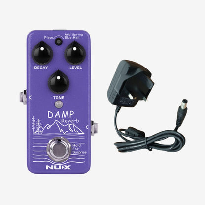 NUX NRV-3 Reverb DAMP Effects Pedal ( NRV3 )