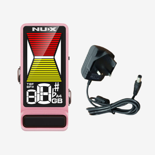 NUX NTU-3 Flow Tune True And Buffered Bypass Mini Guitar Pedal Tuner - Blue ( NTU3 )