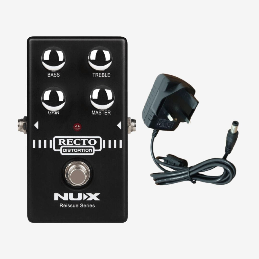 NUX Recto Distortion Reissue Series Pedal – GUITARLICIOUS Malaysia