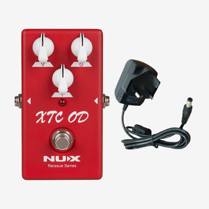 NUX Reissue Series XTC OD Pedal for Blues & Classic Rock ( XTC-OD )