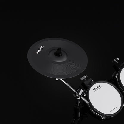 NUX DM-7 5-Piece Digital Electronic Drum Set with Mesh Head (DM7 DM 7)