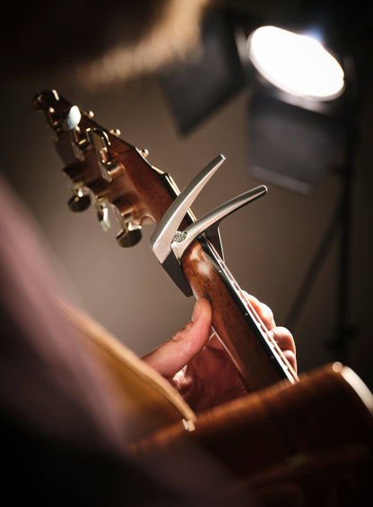 G7th Nashville C21042 Guitar Capo for Acoustic and Electric Guitar - Silver