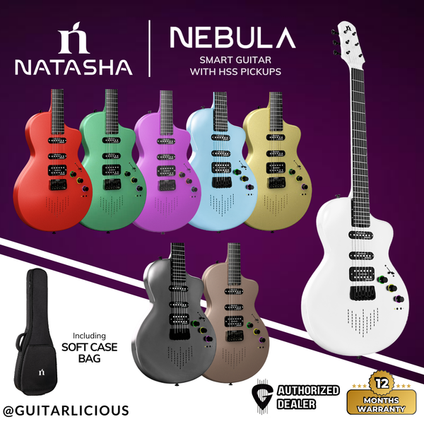 Natasha Nebula Smart Electric Guitar  - ( Website Clearance )