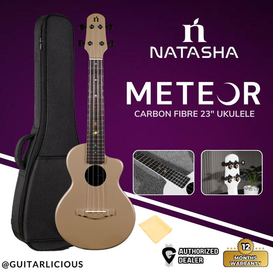 Natasha Meteor Carbon Fiber 23" Ukulele ( NAT-METEOR / NAT METEOR )