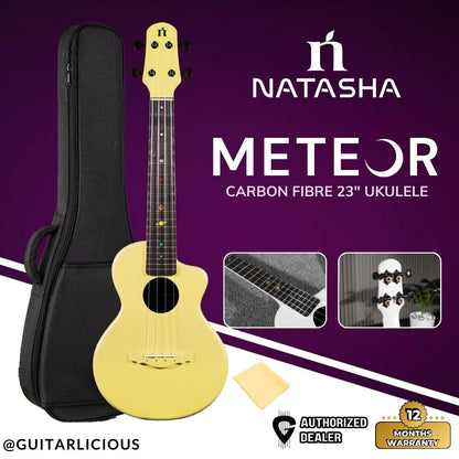 Natasha Meteor Carbon Fiber 23" Ukulele ( NAT-METEOR / NAT METEOR )