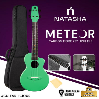 Natasha Meteor Carbon Fiber 23" Ukulele ( NAT-METEOR / NAT METEOR )