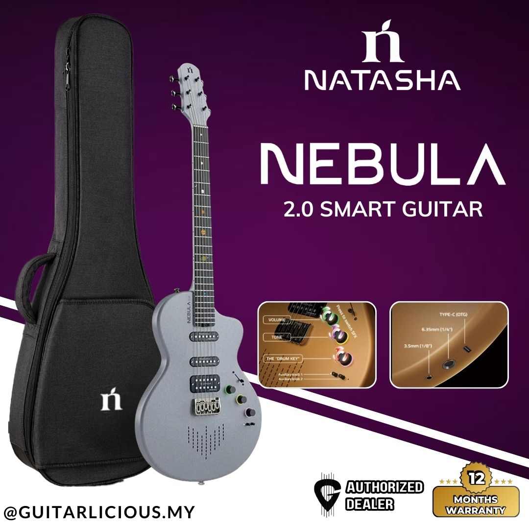 Natasha Nebula 2.0 Smart Electric Guitar – GUITARLICIOUS