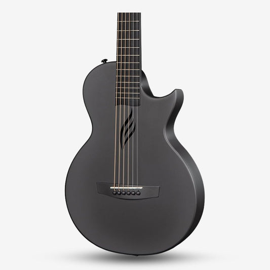 Enya Nova Go 1/2 Size Carbon Fiber Acoustic Guitar Travel Size , BLACK ( NovaGo / Nova-Go / 35 inch )