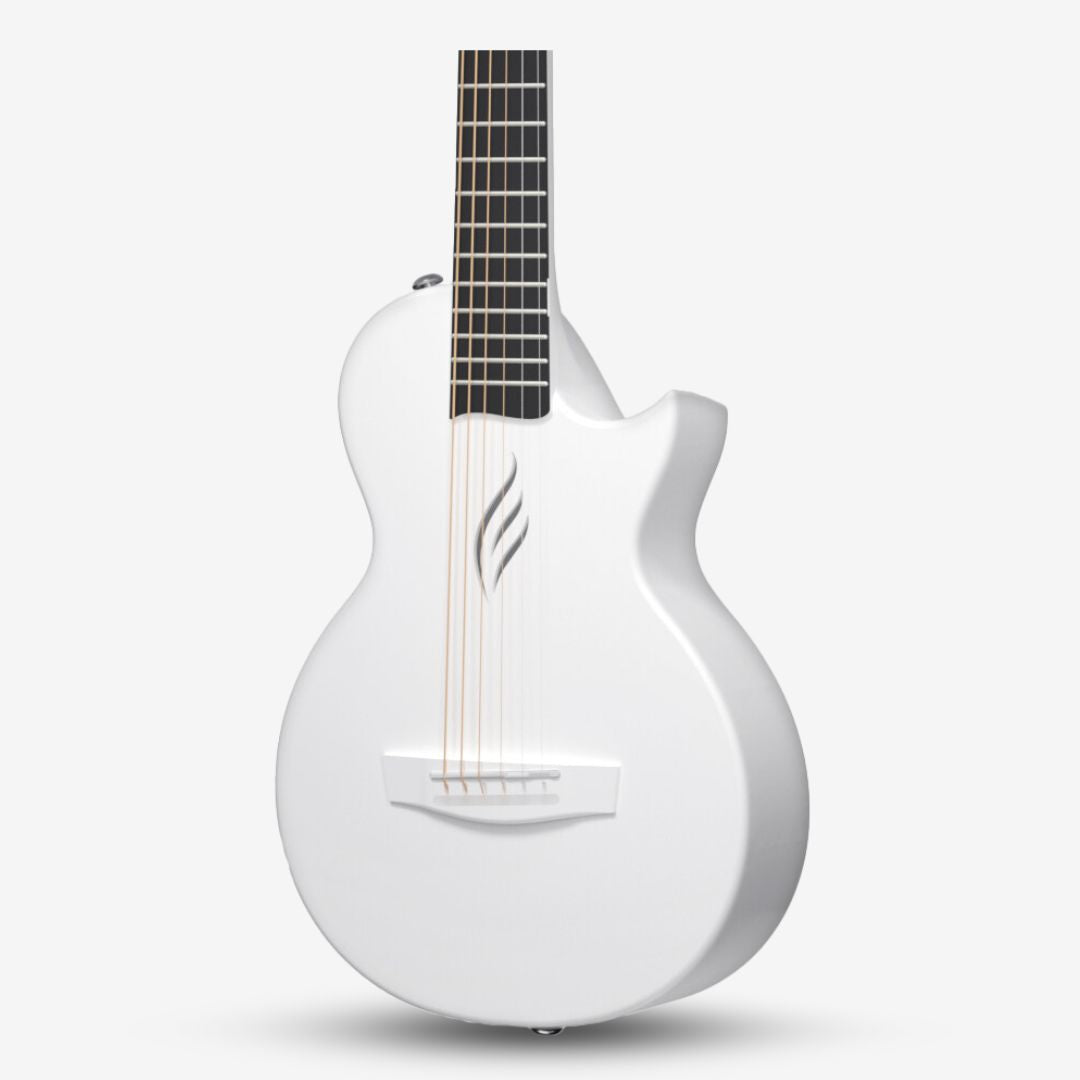 Enya Nova Go Mini Acoustic Guitar 32 inch (1/4) - White