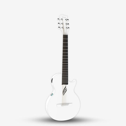 Enya Nova Go SP1 Carbon Fiber Acoustic-Electric Guitar with EQ Travel Size - White ( NovaGo-SP1 / Nova-Go / 35 inch 1/2)