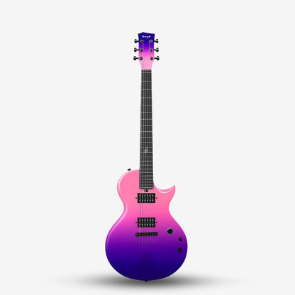 Enya Nova Go Sonic Carbon Fiber composite Electric Guitar with Built In Speaker - Cosmic Purple ( Sonic-CP / Go-Sonic )