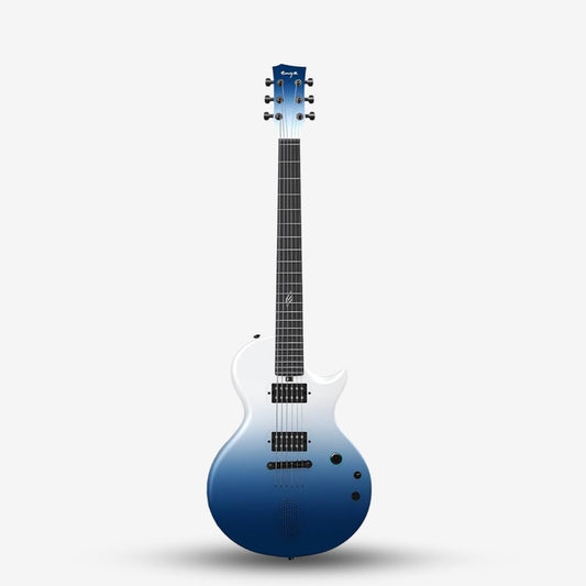 Enya Nova Go Sonic Carbon Fiber composite Electric Guitar with Built In Speaker - Ocean Blue ( Sonic-OBL / Go-Sonic )
