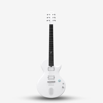 Enya Nova Go Sonic Carbon Fiber composite Electric Guitar with Built In Speaker - White ( nova Go Sonic-WH / Go-Sonic )